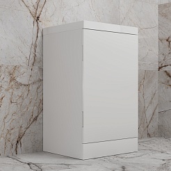 Style Line Тумба с раковиной Моно 50 белый софт – фотография-3